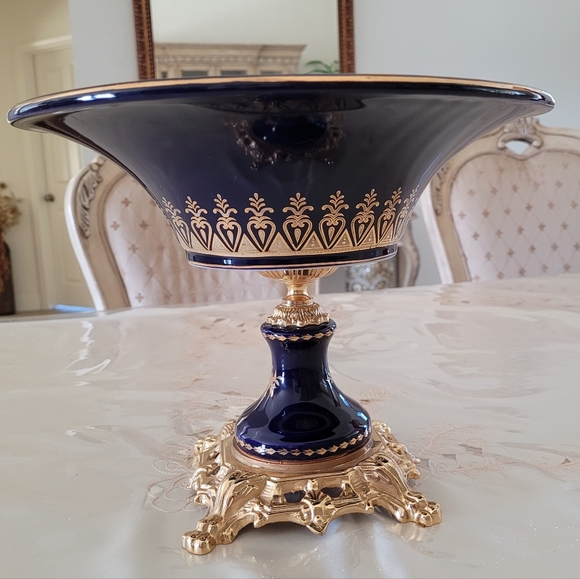 Vintage Porcelain Fruit vase/ d3coration - Picture 4 of 7